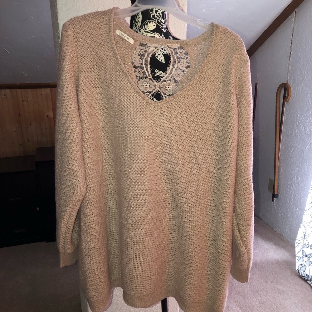 Maurice’s lace sweatshirt